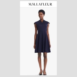 MM LAFLEUR The Ruth Dress in Deep Indigo Size: 10
